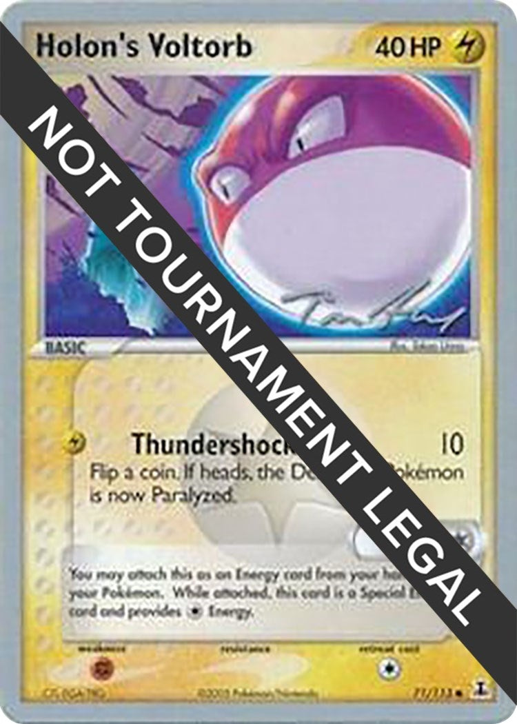 Image for Holon's Voltorb - 2007 (Tom Roos) (71/113) [World Championship Decks] - Pokemon