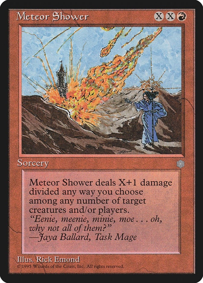 Image for Meteor Shower [Ice Age] - Magic: The Gathering