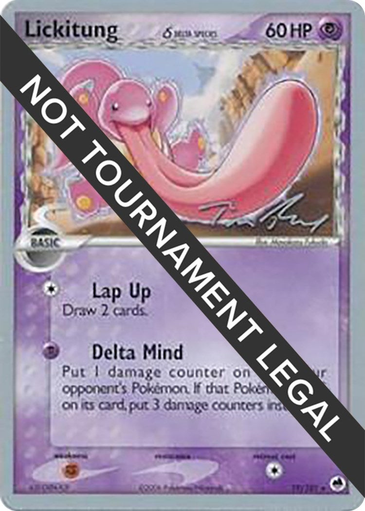 Image for Lickitung (Delta Species) - 2007 (Tom Roos) (19/101) [World Championship Decks] - Pokemon