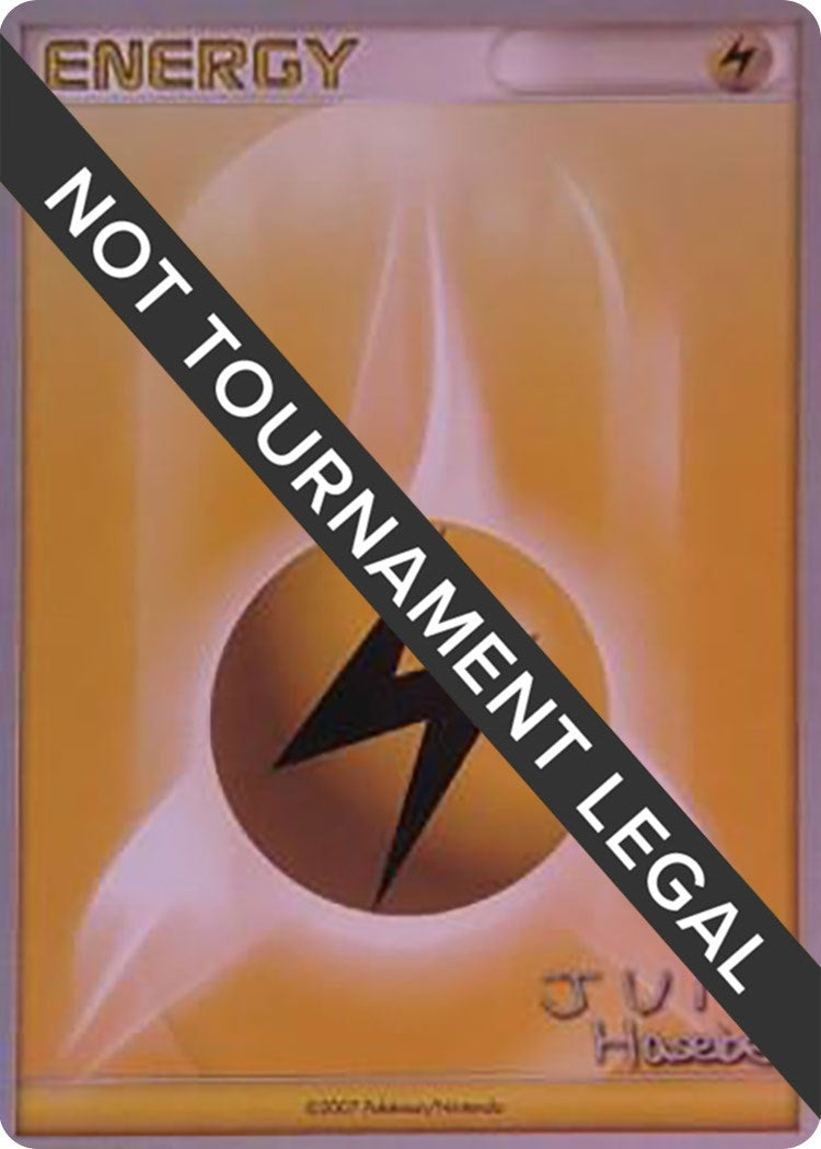 Image for Lightning Energy - 2007 (Jun Hasebe) [World Championship Decks] - Pokemon