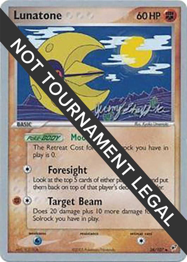 Image for Lunatone - 2007 (Jeremy Scharff-Kim) (36/107) [World Championship Decks] - Pokemon