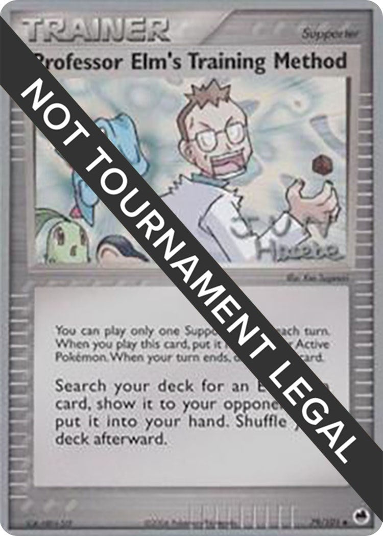 Image for Professor Elm's Training Method - 2007 (Jun Hasebe) (79/101) [World Championship Decks] - Pokemon