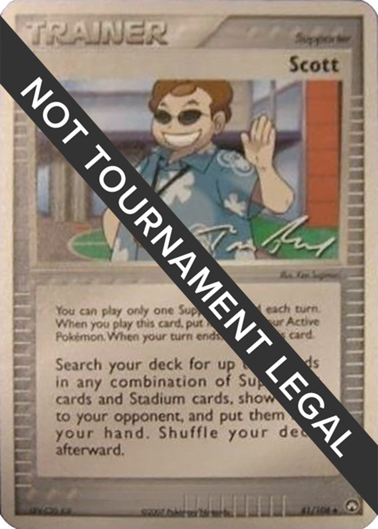 Image for Scott - 2007 (Tom Roos) (81/108) [World Championship Decks] - Pokemon