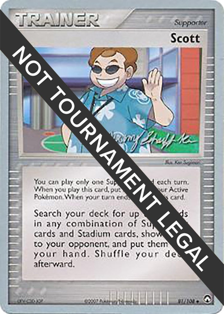 Image for Scott - 2007 (Jeremy Scharff-Kim) (81/108) [World Championship Decks] - Pokemon
