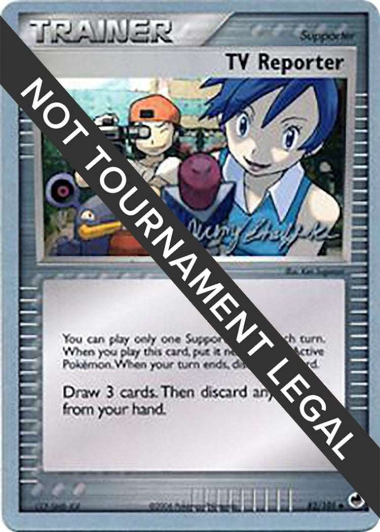 Image for TV Reporter - 2007 (Jeremy Scharff-Kim) (82/101) [World Championship Decks] - Pokemon
