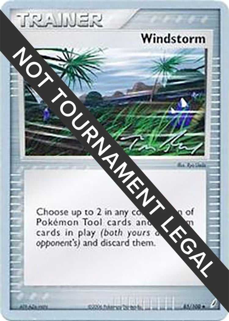 Image for Windstorm - 2007 (Tom Roos) (85/100) [World Championship Decks] - Pokemon