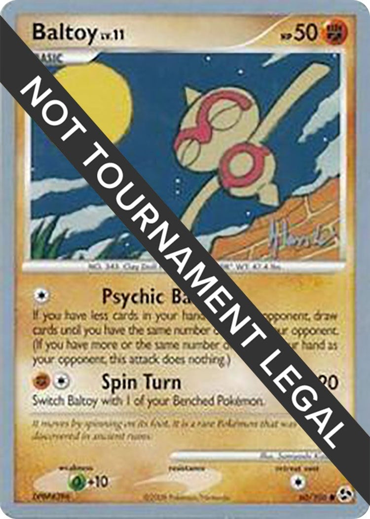 Image for Baltoy - 2008 (Dylan Lefavour) (60/106) [World Championship Decks] - Pokemon