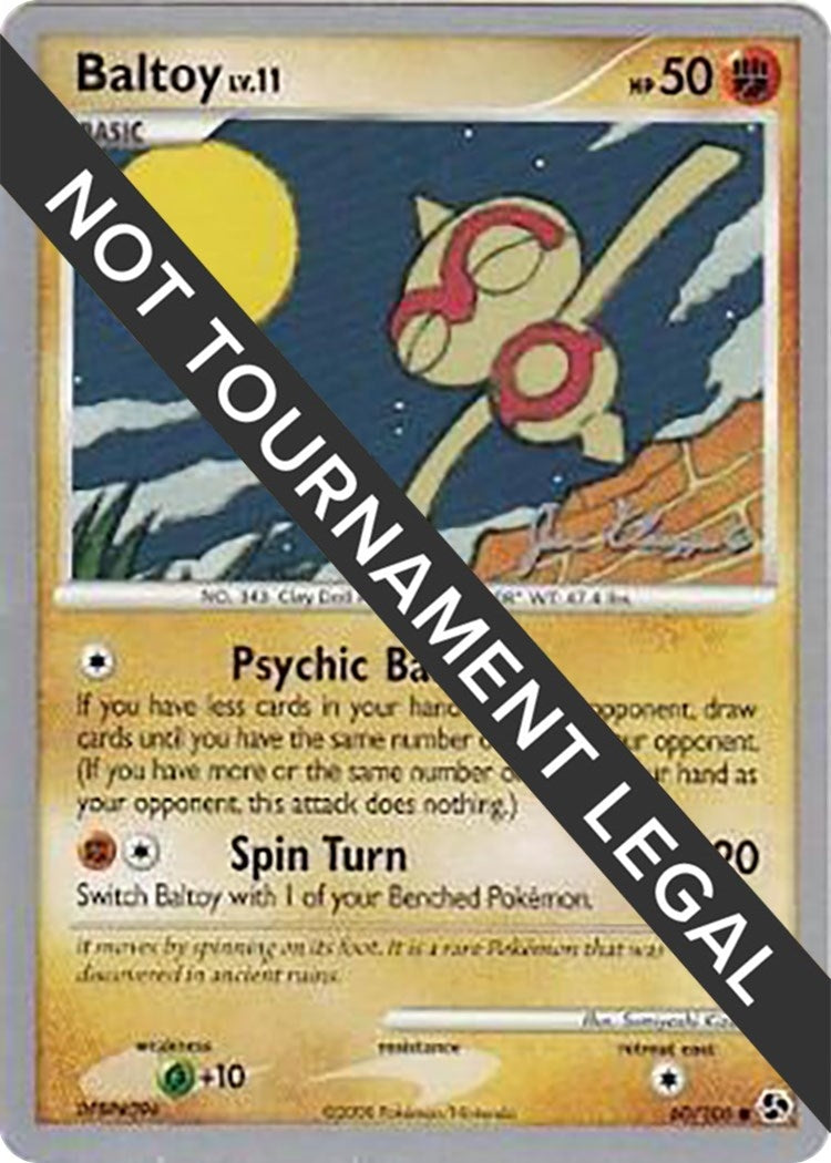 Image for Baltoy - 2008 (Jason Klaczynski) (60/106) [World Championship Decks] - Pokemon