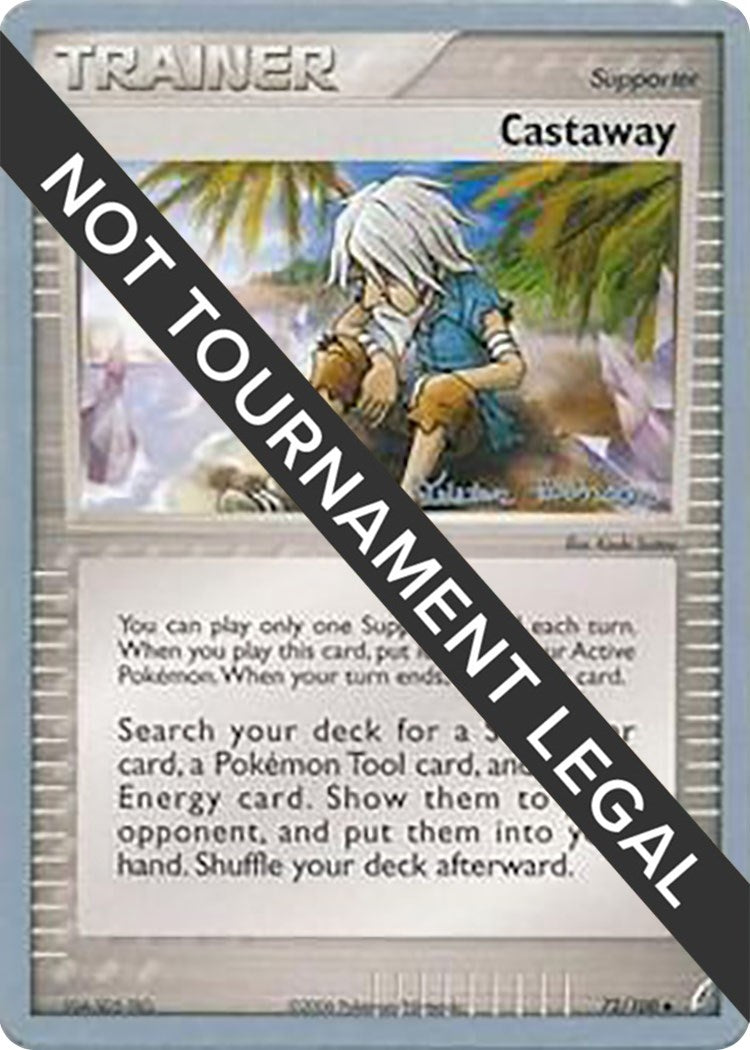 Image for Castaway - 2008 (Tristan Robinson) (72/100) [World Championship Decks] - Pokemon