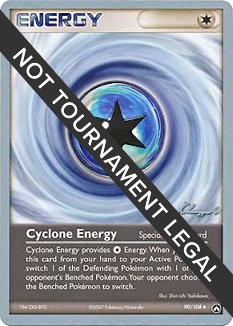 Image for Cyclone Energy - 2008 (Jason Klaczynski) (90/108) [World Championship Decks] - Pokemon
