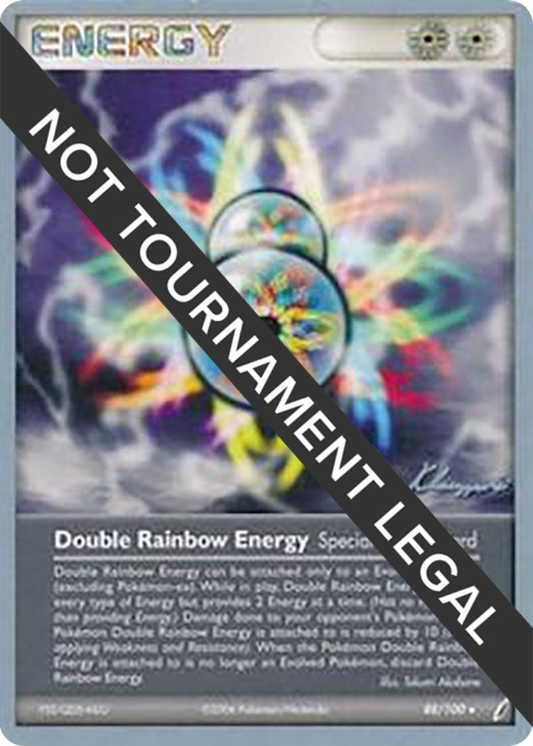 Image for Double Rainbow Energy - 2008 (Jason Klaczynski) (88/100) [World Championship Decks] - Pokemon