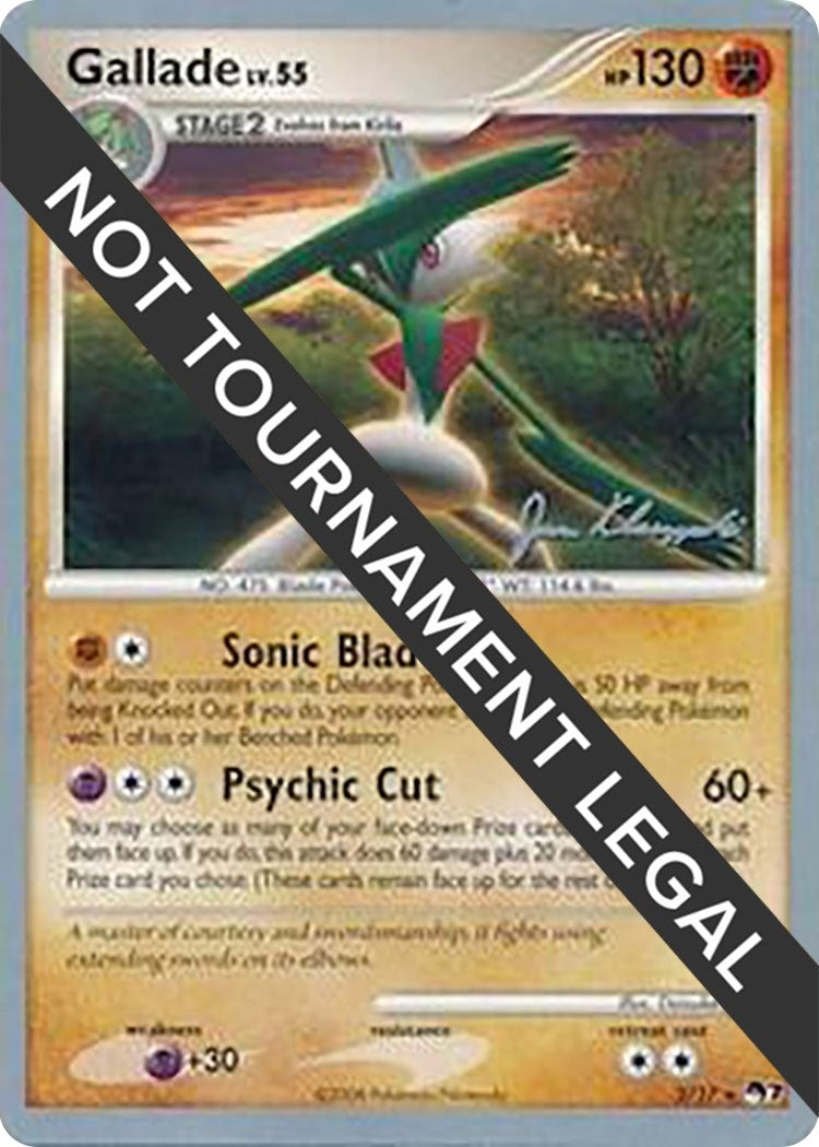 Image for Gallade - 2008 (Jason Klaczynski) (2/17) [World Championship Decks] - Pokemon