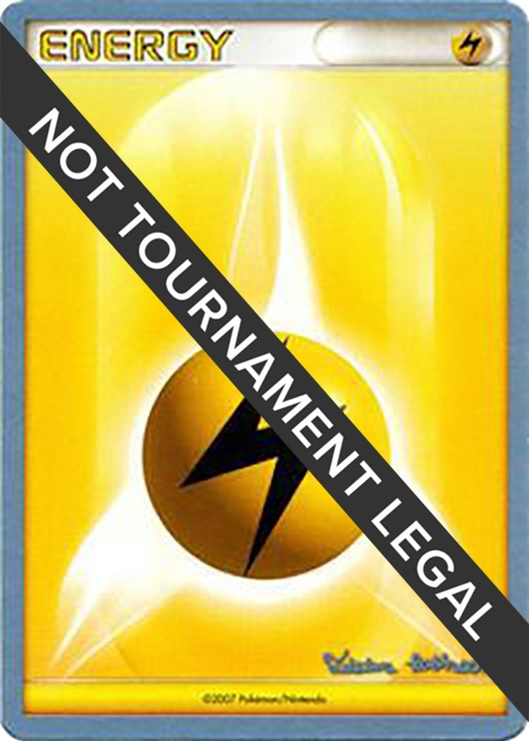 Image for Lightning Energy - 2008 (Tristan Robinson) [World Championship Decks] - Pokemon