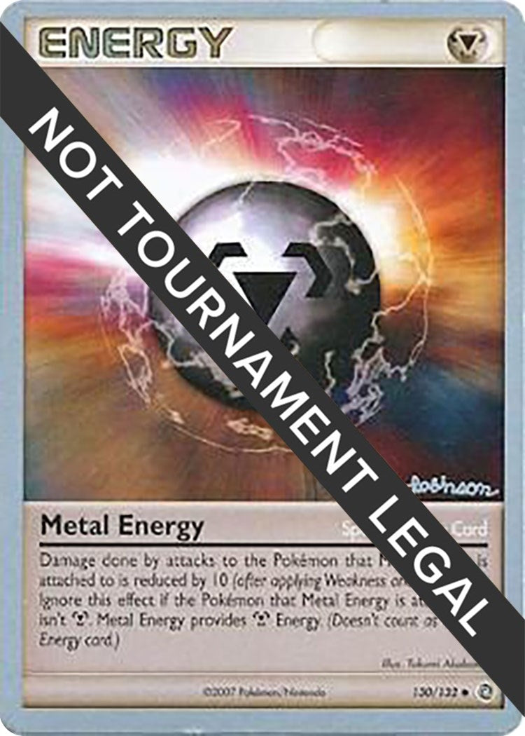 Image for Metal Energy (130) - 2008 (Tristan Robinson) (130/132) [World Championship Decks] - Pokemon