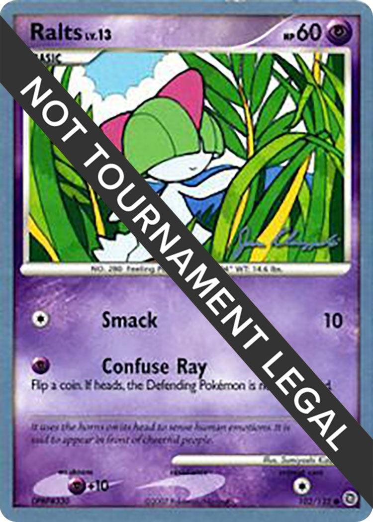 Image for Ralts (102) - 2008 (Jason Klaczynski) (102/132) [World Championship Decks] - Pokemon
