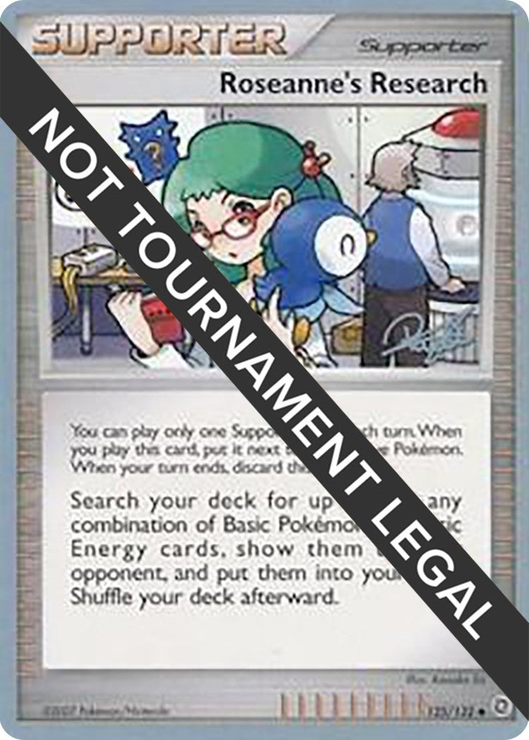 Image for Roseanne's Research - 2008 (Paul Atanassov) (125/132) [World Championship Decks] - Pokemon