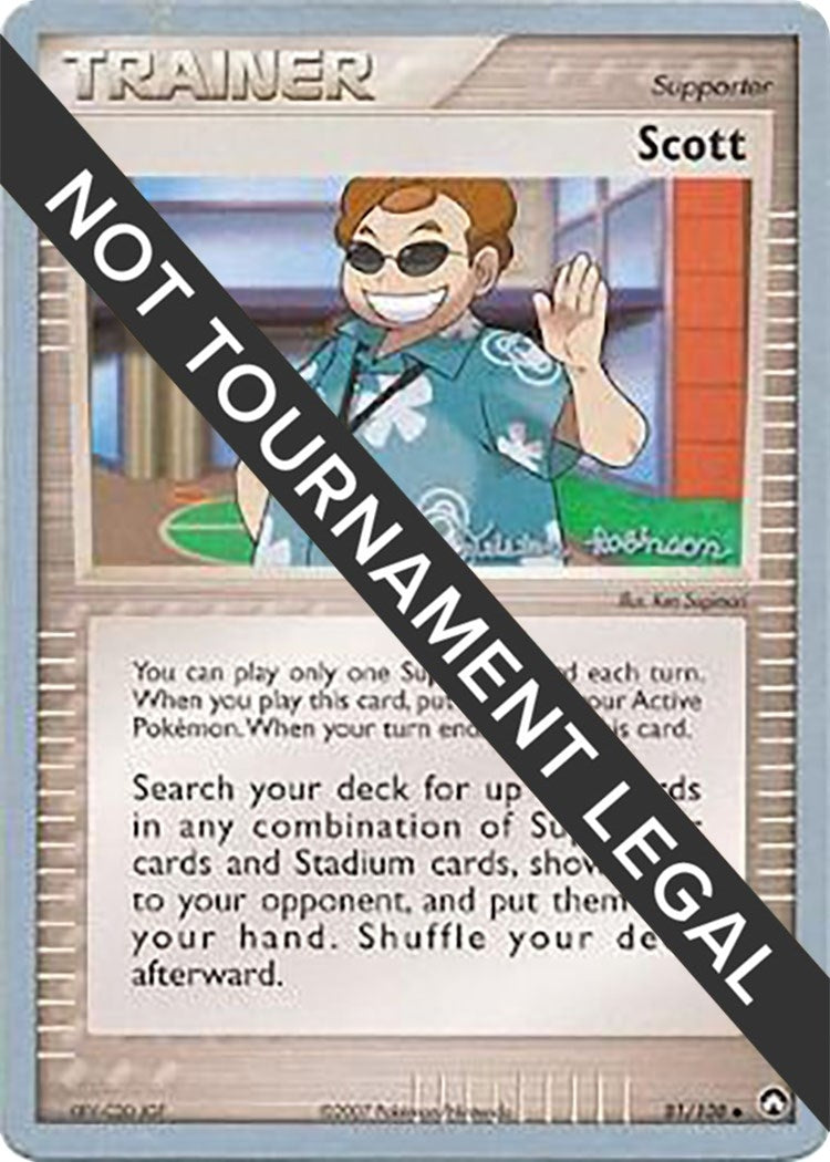 Image for Scott - 2008 (Tristan Robinson) (81/108) [World Championship Decks] - Pokemon
