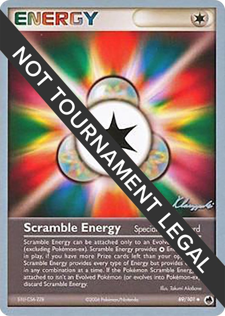 Image for Scramble Energy - 2008 (Jason Klaczynski) (89/101) [World Championship Decks] - Pokemon