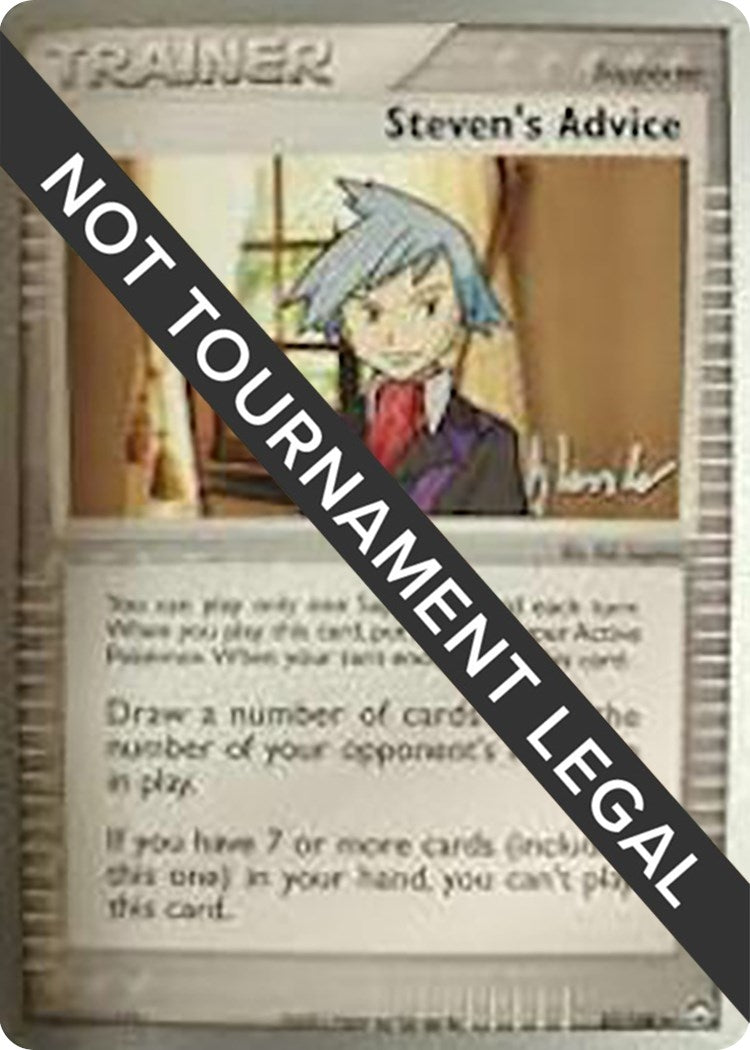 Image for Steven's Advice - 2008 (Dylan Lefavour) (83/108) [World Championship Decks] - Pokemon