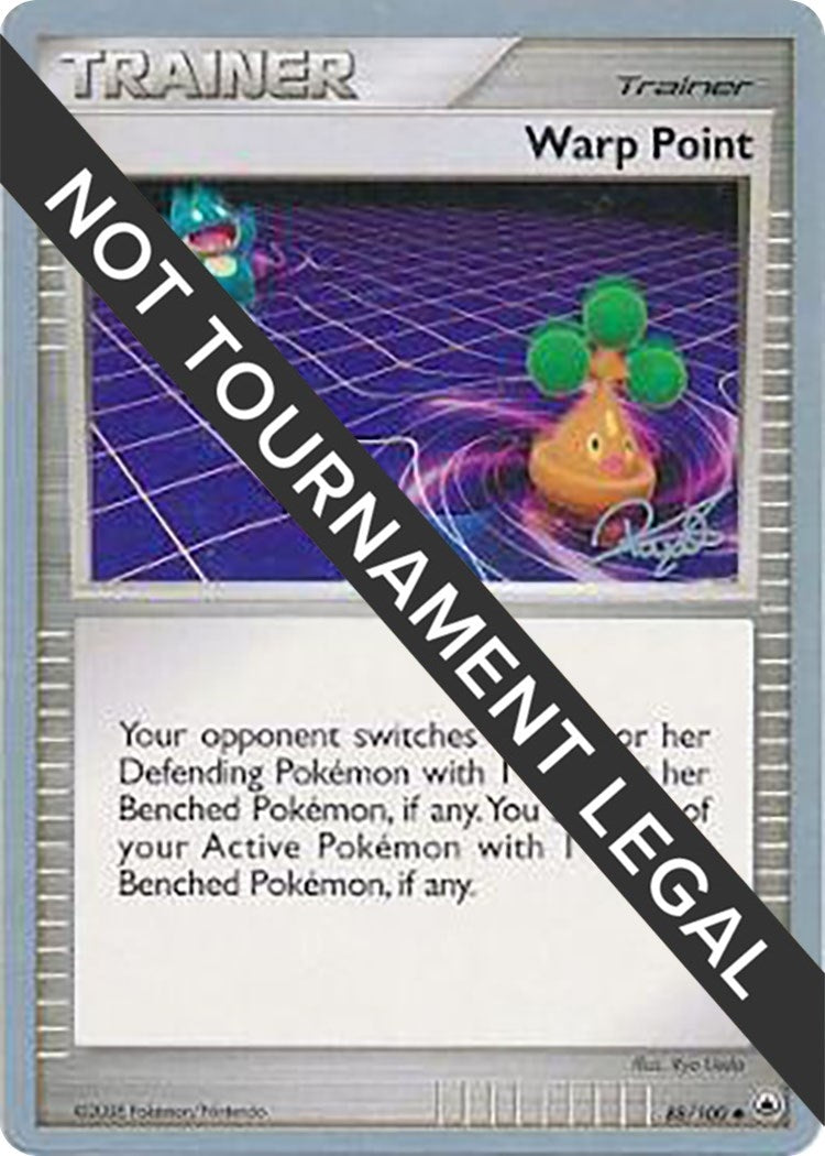 Image for Warp Point - 2008 (Paul Atanassov) (88/100) [World Championship Decks] - Pokemon