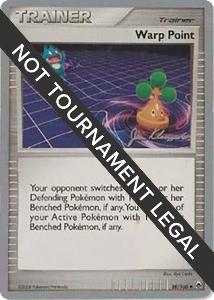 Image for Warp Point - 2008 (Jason Klaczynski) (88/100) [World Championship Decks] - Pokemon