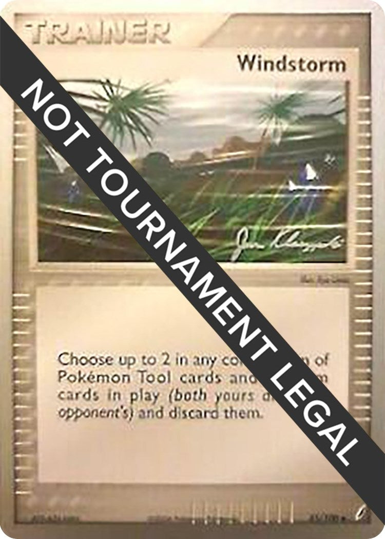 Image for Windstorm - 2008 (Jason Klaczynski) (85/100) [World Championship Decks] - Pokemon