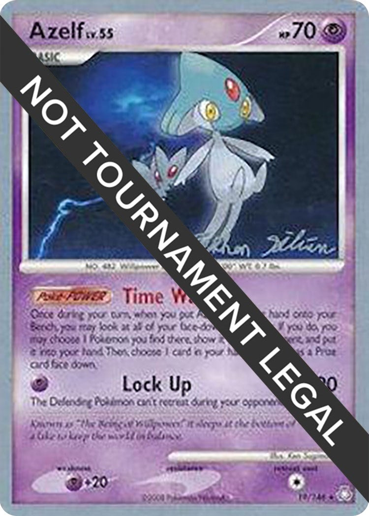 Image for Azelf - 2009 (Stephen Silvestro) (19/146) [World Championship Decks] - Pokemon