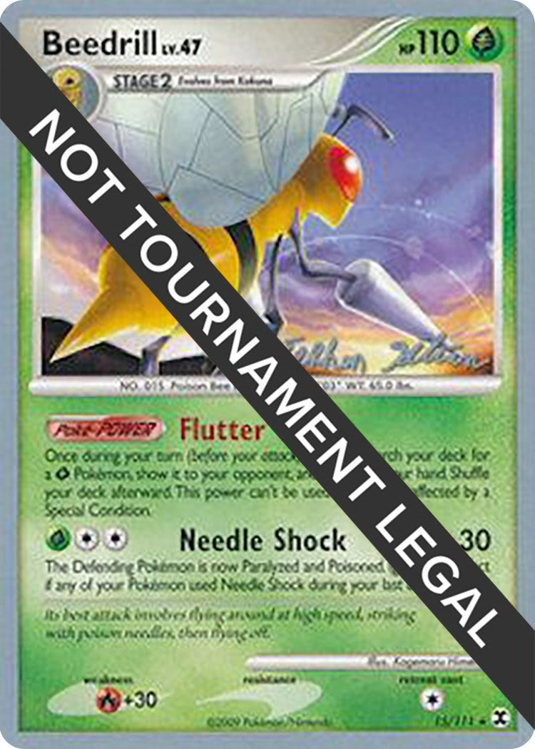 Image for Beedrill (15) - 2009 (Stephen Silvestro) (15/111) [World Championship Decks] - Pokemon