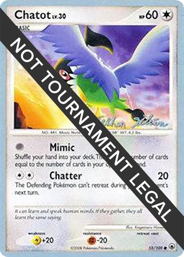 Image for Chatot - 2009 (Stephen Silvestro) (55/100) [World Championship Decks] - Pokemon