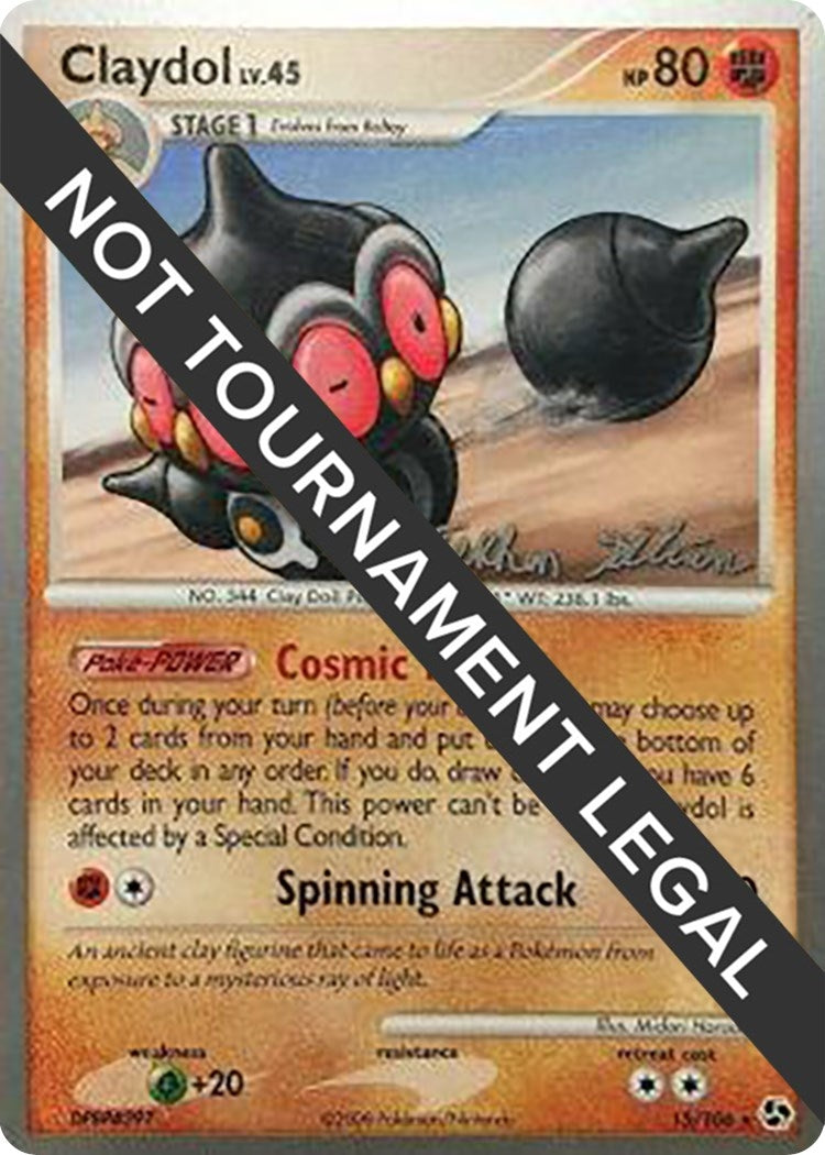Image for Claydol - 2009 (Stephen Silvestro) (15/106) [World Championship Decks] - Pokemon