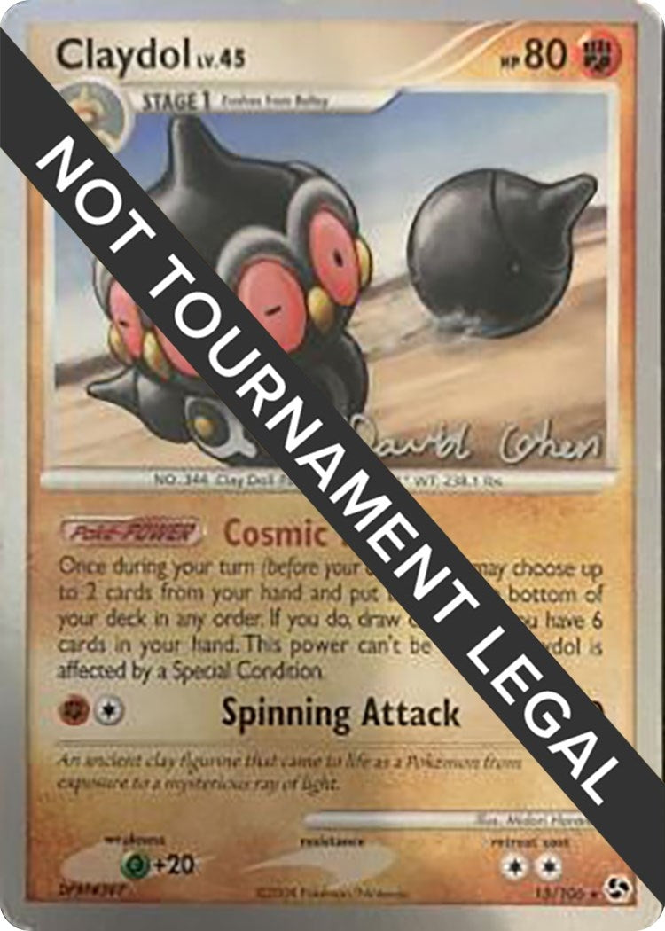 Image for Claydol - 2009 (David Cohen) (15/106) [World Championship Decks] - Pokemon