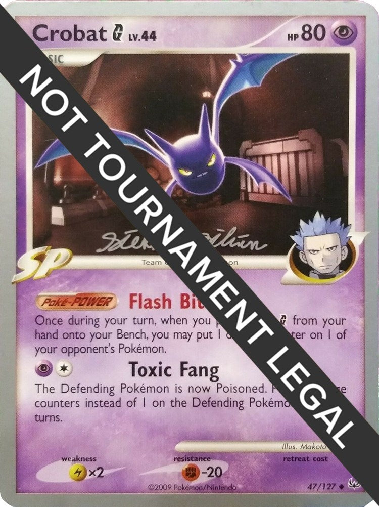 Image for Crobat G - 2009 (Stephen Silvestro) (47/127) [World Championship Decks] - Pokemon