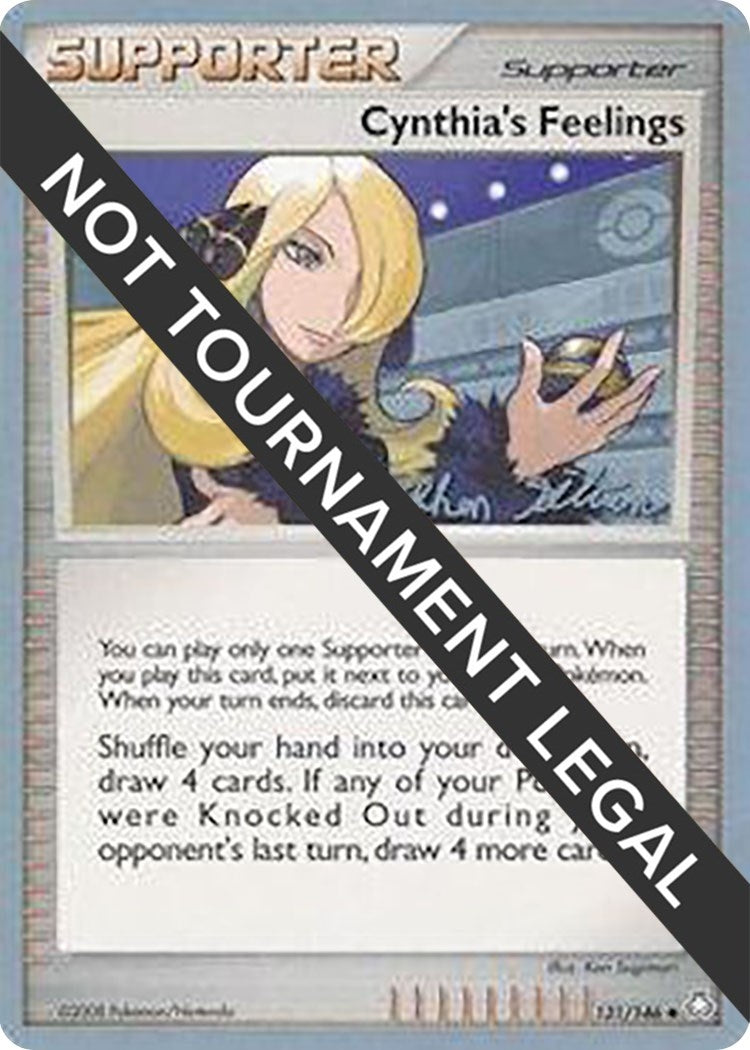 Image for Cynthia's Feelings - 2009 (Stephen Silvestro) (131/146) [World Championship Decks] - Pokemon