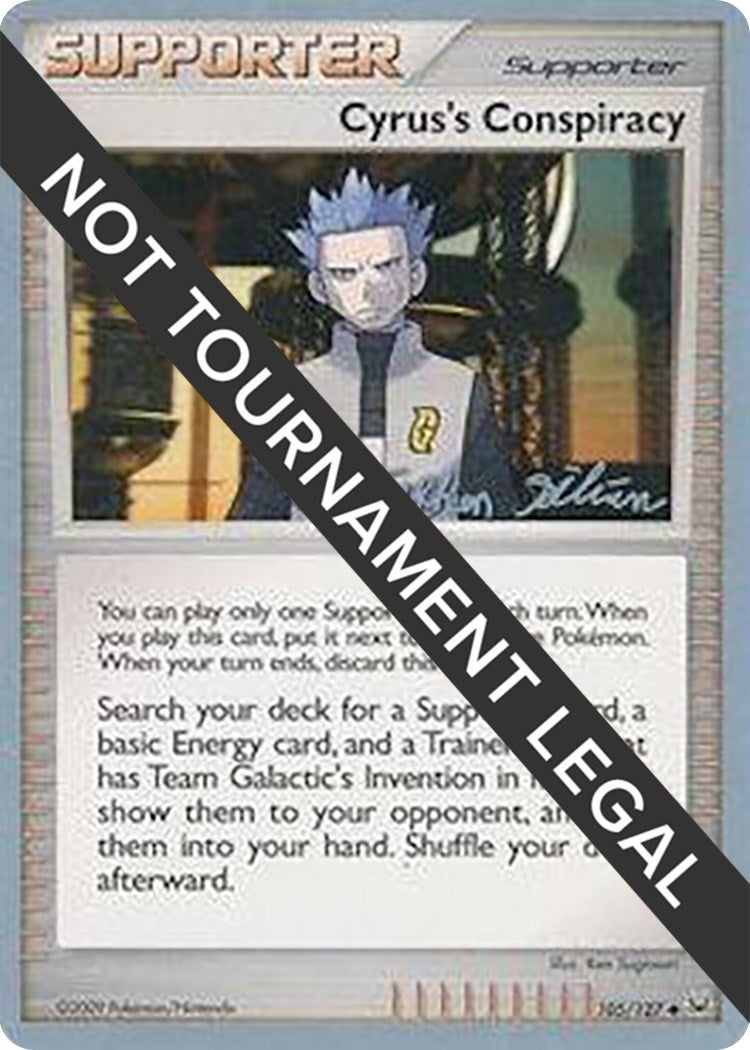 Image for Cyrus's Conspiracy - 2009 (Stephen Silvestro) (105/127) [World Championship Decks] - Pokemon