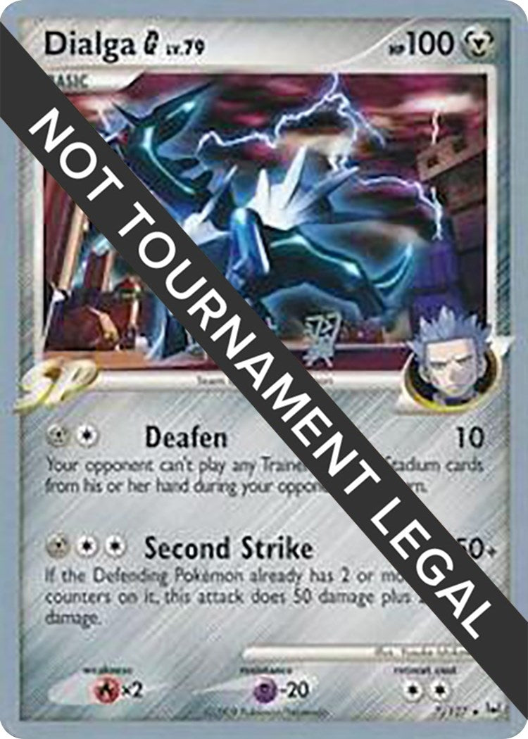 Image for Dialga G - 2009 (Tsubasa Nakamura) (7/127) [World Championship Decks] - Pokemon