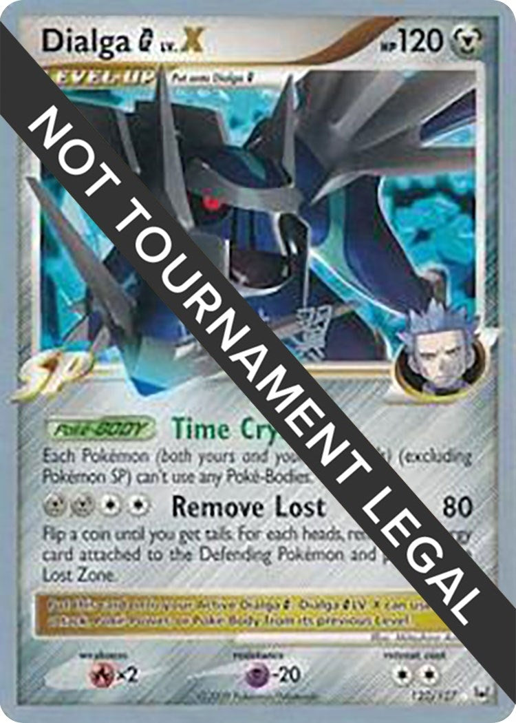 Image for Dialga G LV.X - 2009 (Tsubasa Nakamura) (122/127) [World Championship Decks] - Pokemon
