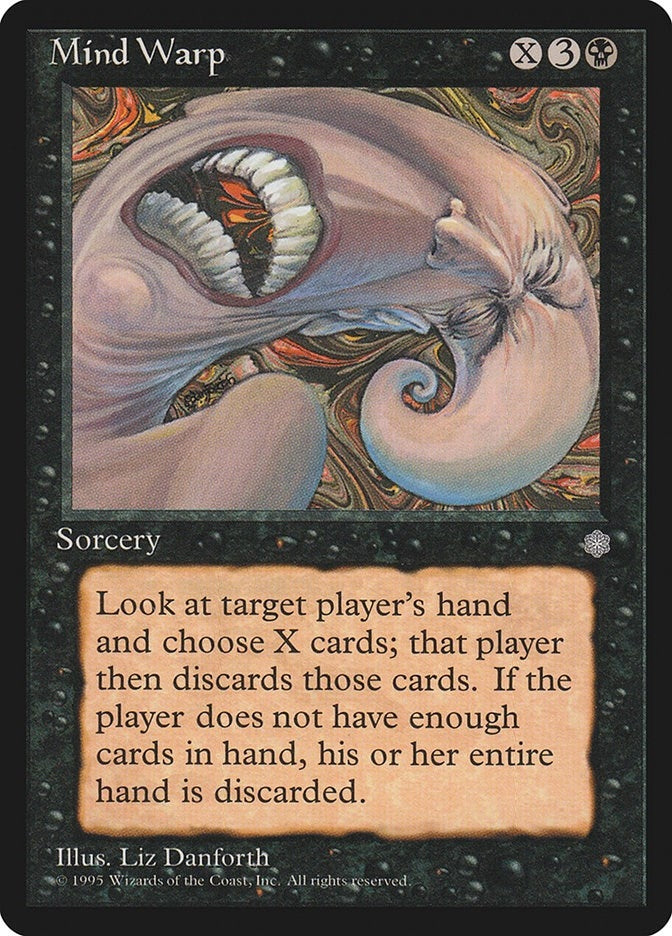 Image for Mind Warp [Ice Age] - Magic: The Gathering