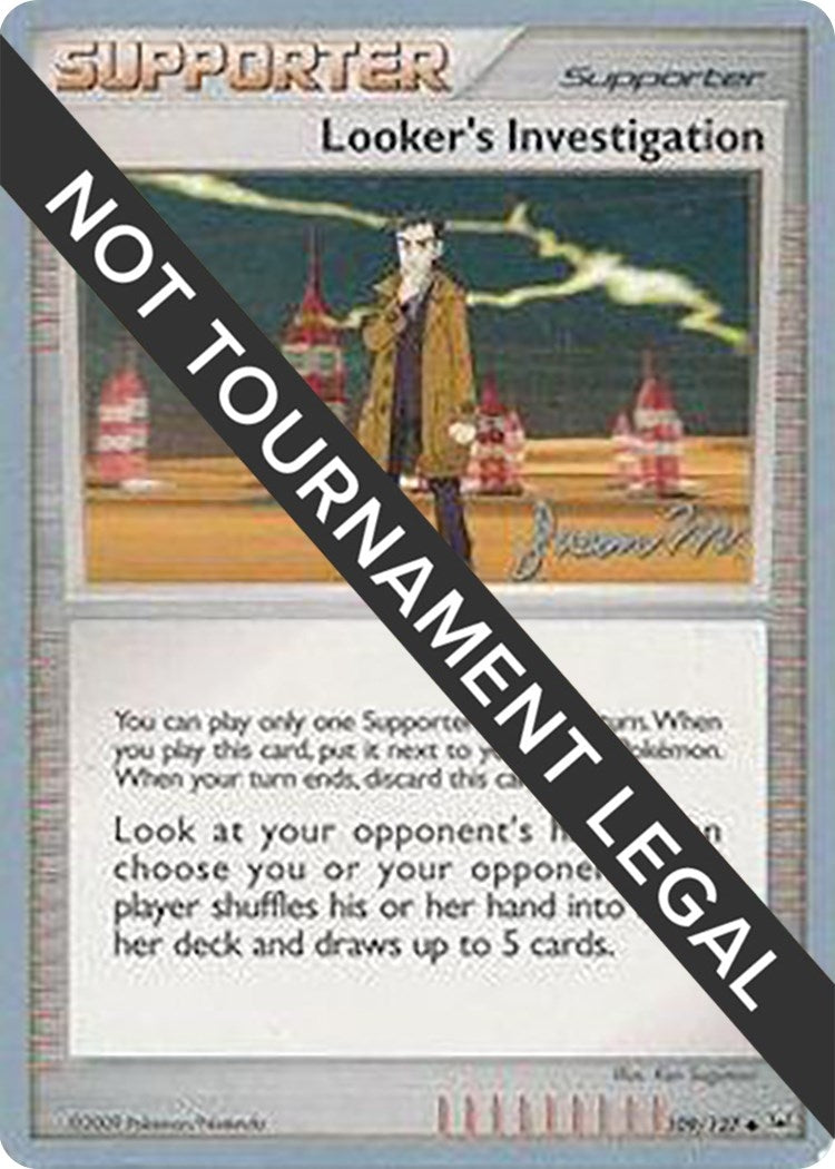 Image for Looker's Investigation - 2009 (Jason Martinez) (109/127) [World Championship Decks] - Pokemon