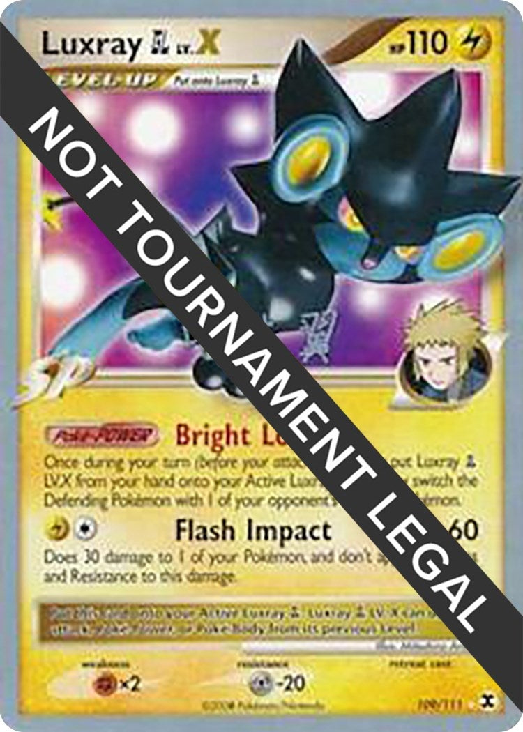 Image for Luxray GL LV.X - 2009 (Tsubasa Nakamura) (109/111) [World Championship Decks] - Pokemon