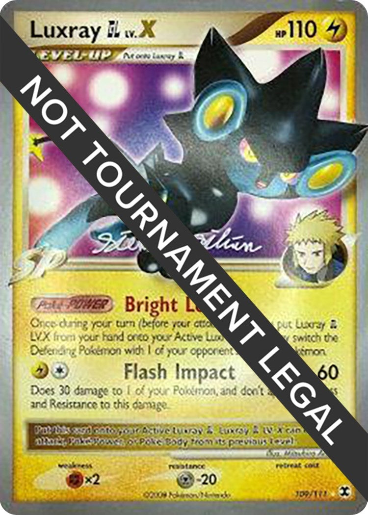 Image for Luxray GL LV.X - 2009 (Stephen Silvestro) (109/111) [World Championship Decks] - Pokemon
