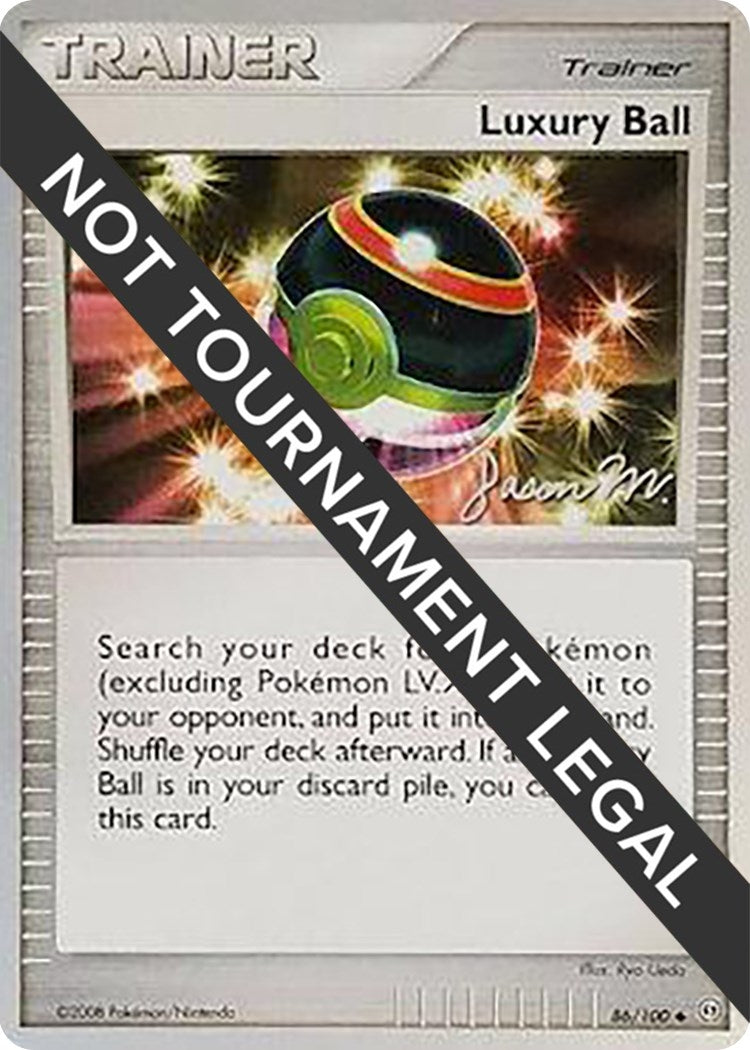 Image for Luxury Ball - 2009 (Jason Martinez) (86/100) [World Championship Decks] - Pokemon
