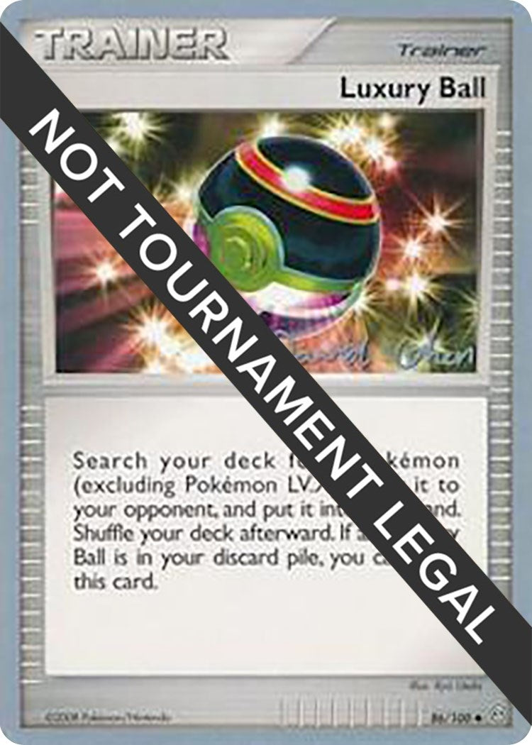 Image for Luxury Ball - 2009 (David Cohen) (86/100) [World Championship Decks] - Pokemon