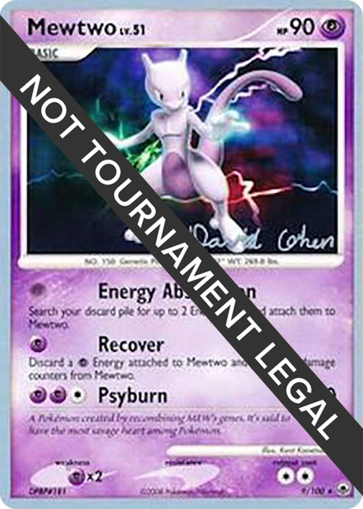 Image for Mewtwo - 2009 (David Cohen) (9/100) [World Championship Decks] - Pokemon