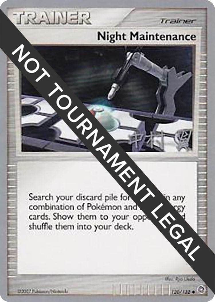 Image for Night Maintenance - 2009 (Tsubasa Nakamura) (120/132) [World Championship Decks] - Pokemon