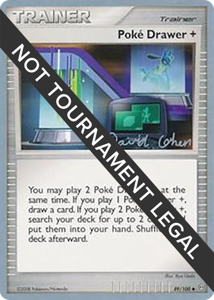 Image for Poke Drawer + - 2009 (David Cohen) (89/100) [World Championship Decks] - Pokemon