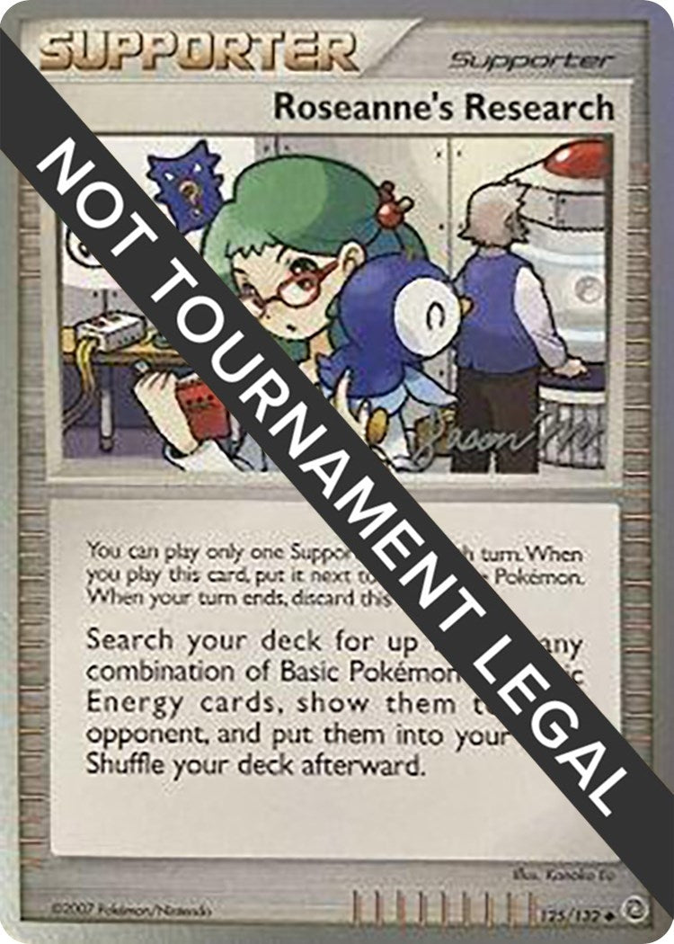 Image for Roseanne's Research - 2009 (Jason Martinez) (125/132) [World Championship Decks] - Pokemon
