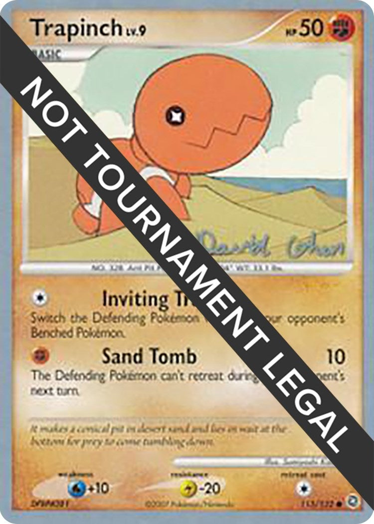 Image for Trapinch - 2009 (David Cohen) (115/132) [World Championship Decks] - Pokemon
