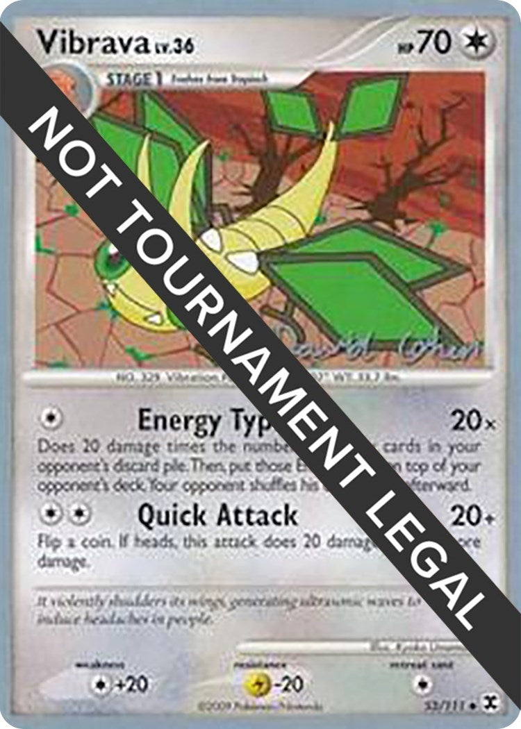 Image for Vibrava - 2009 (David Cohen) (53/111) [World Championship Decks] - Pokemon