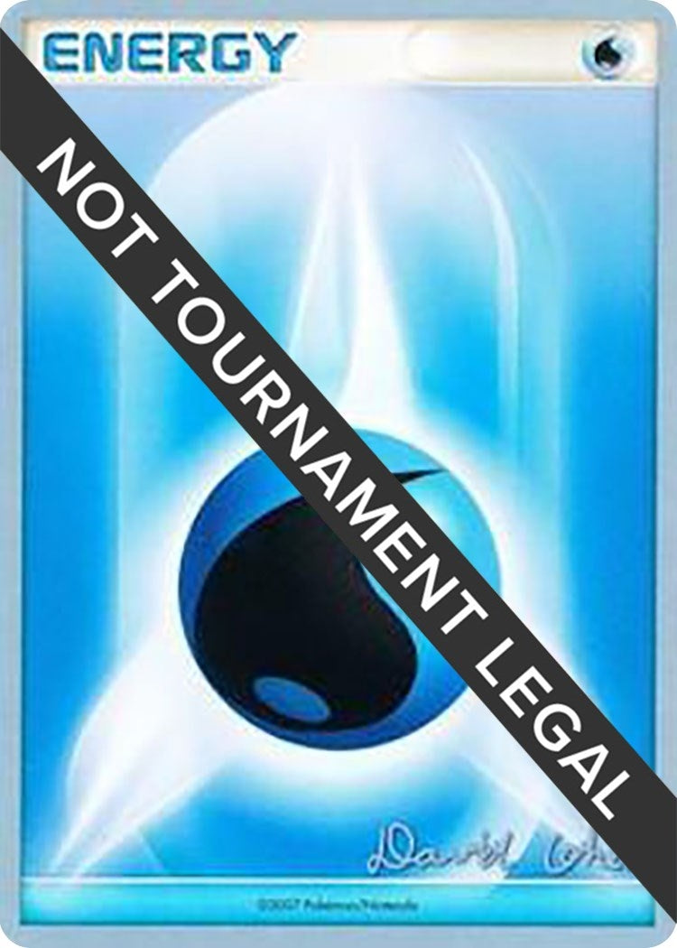 Image for Water Energy - 2009 (David Cohen) [World Championship Decks] - Pokemon