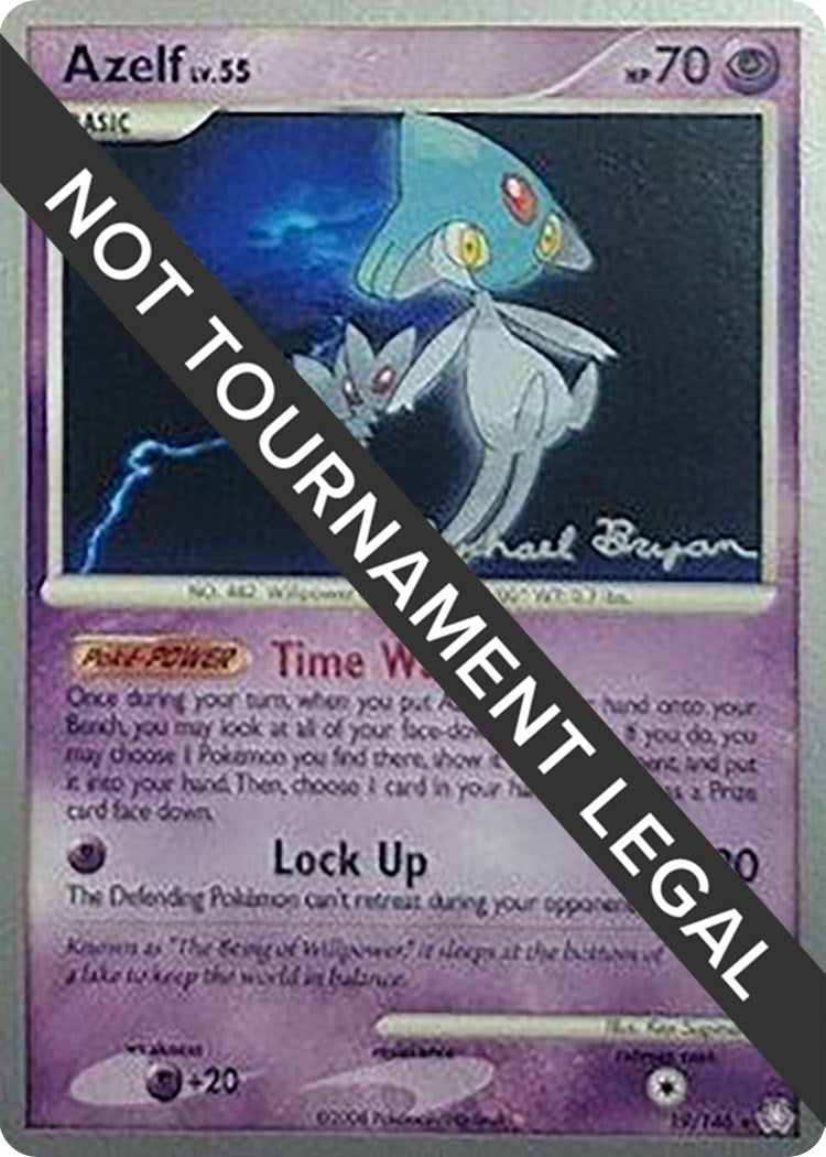 Image for Azelf (19) - 2010 (Mychael Bryan) (19/146) [World Championship Decks] - Pokemon